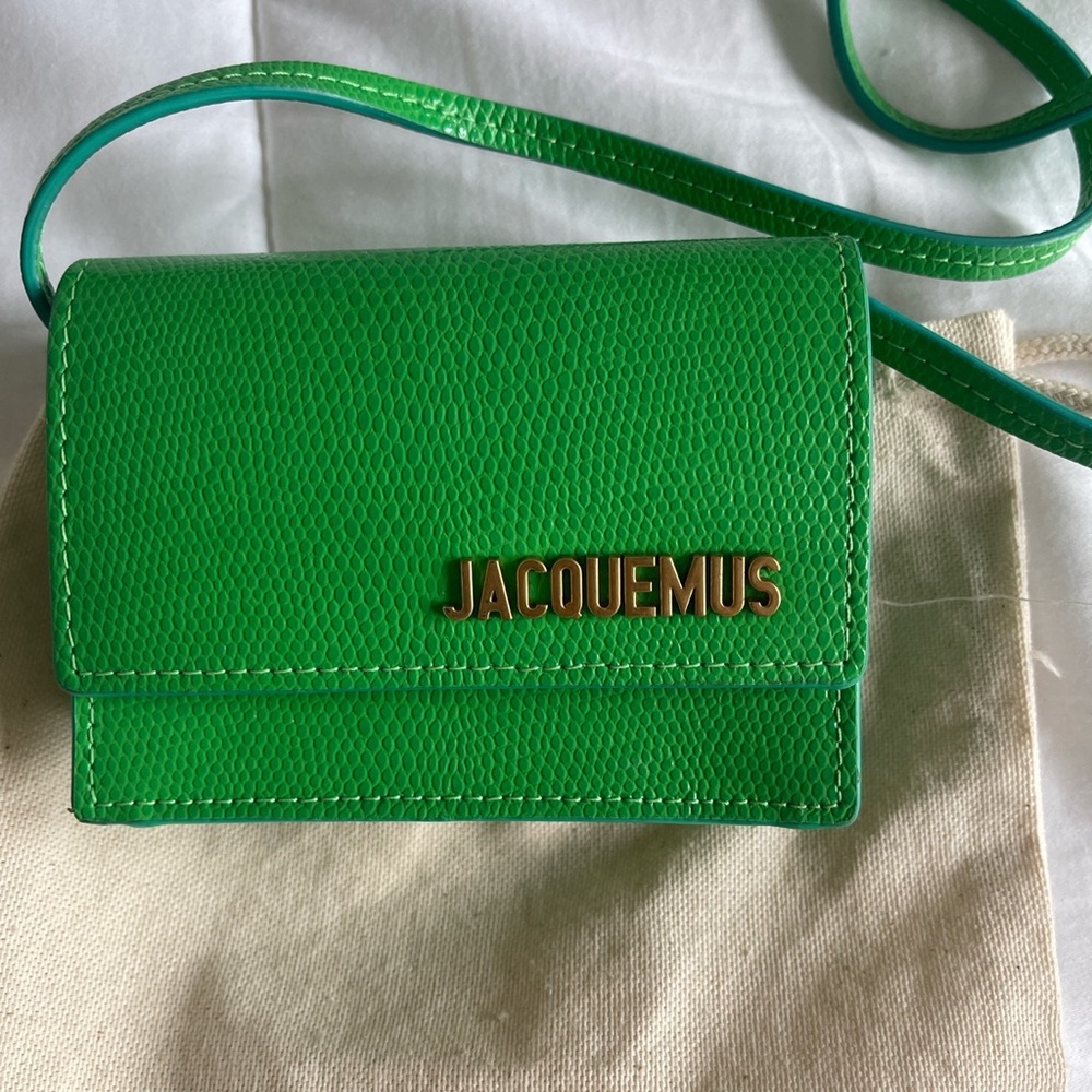 Jacquemus green mini bag